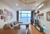 Lakeside serviced apartment for rent on Yen Phu island